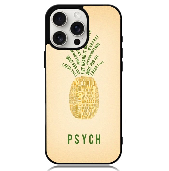 Psych Pineapple Case iPhone 16 Pro Max BC1822
