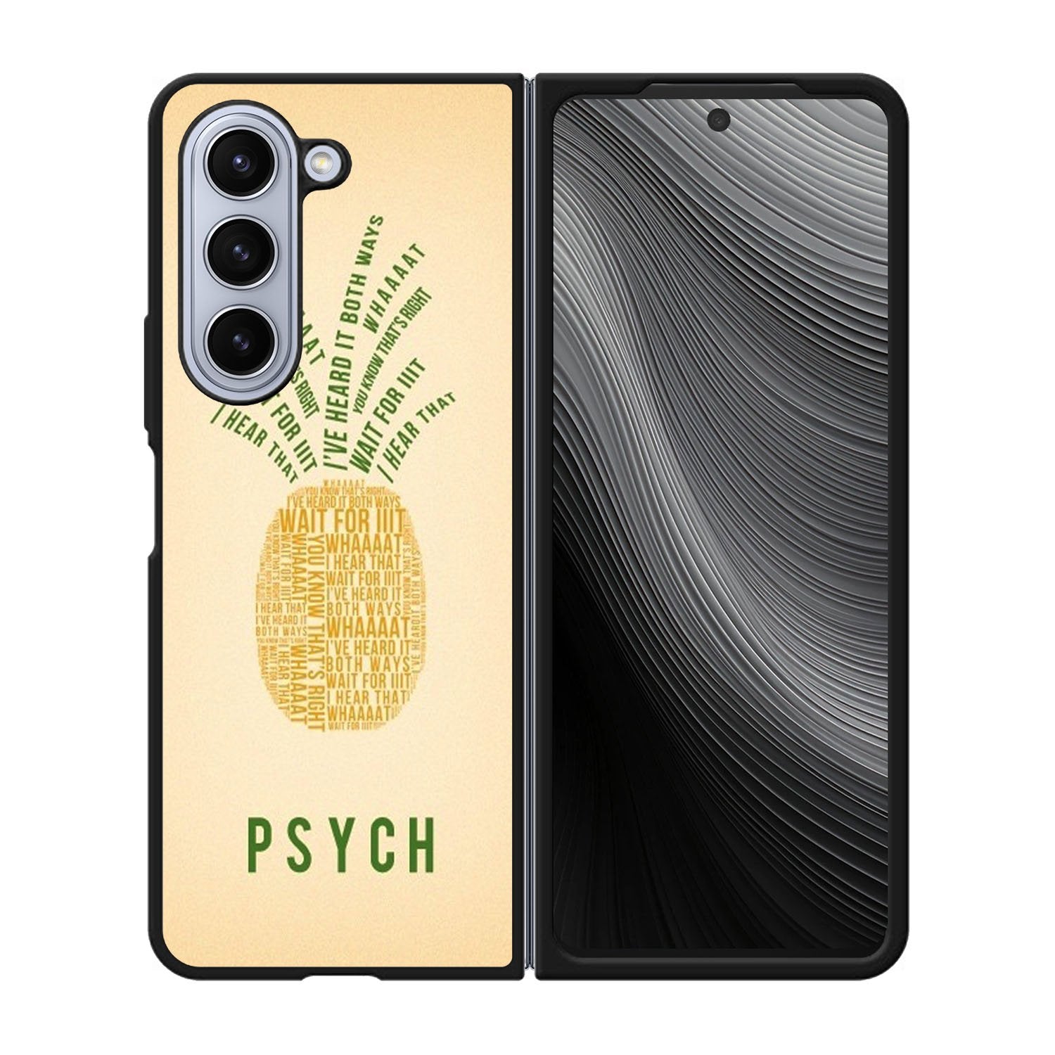 Psych Pineapple Case Samsung Galaxy z Fold 5 5G BC1822