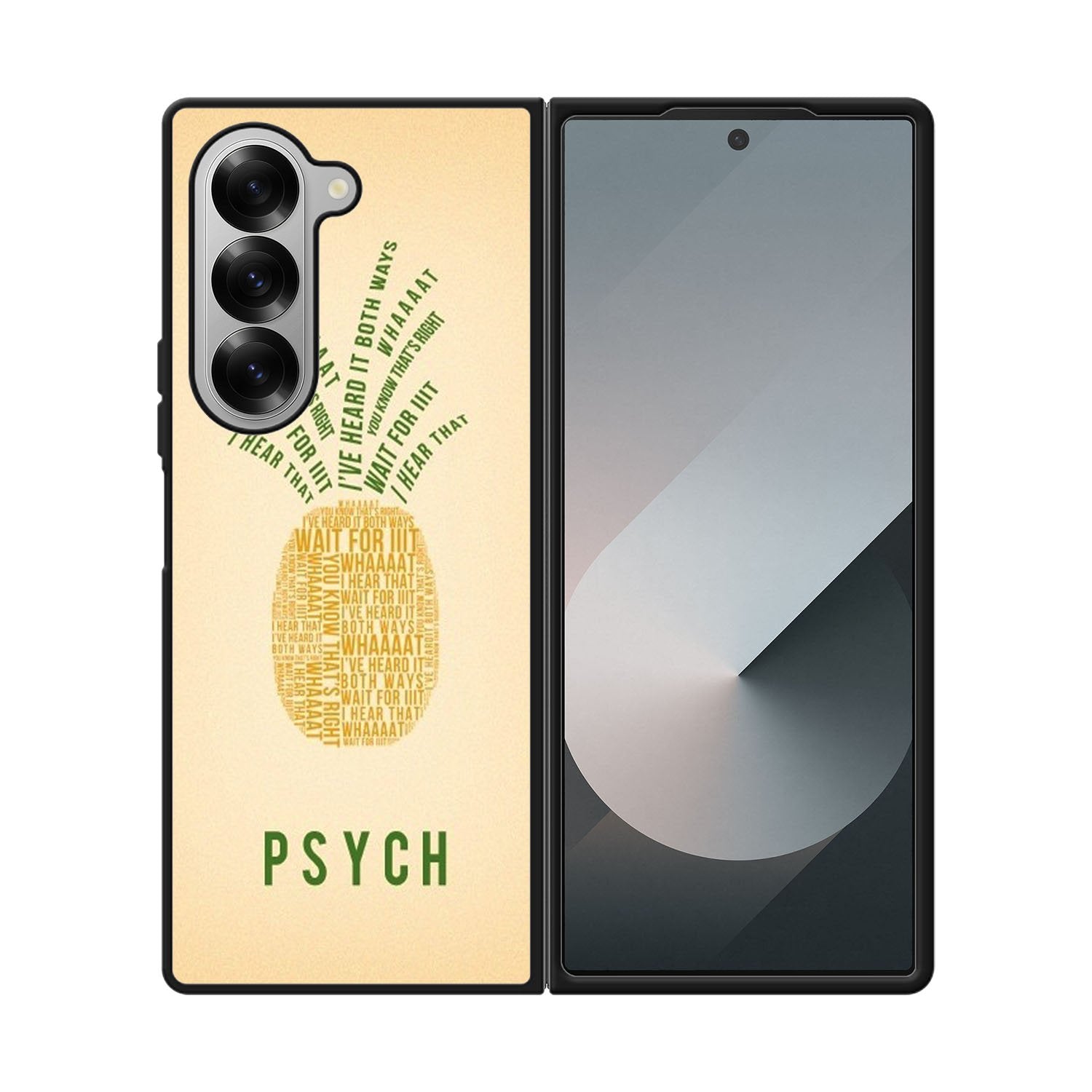 Psych Pineapple Case Samsung Galaxy Z Fold 6 5G BC1822