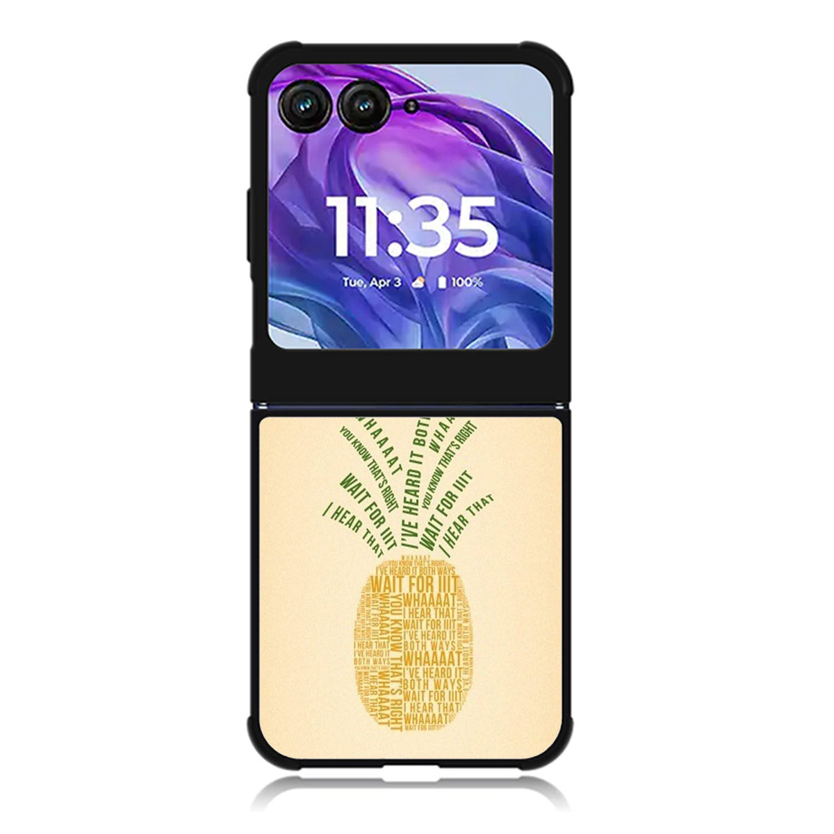 Psych Pineapple Motorola Moto Razr 2024 , Moto Razr 50 Case FE1822