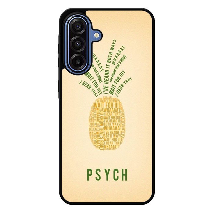 Psych Pineapple Samsung Galaxy A17 5G Case BC1822
