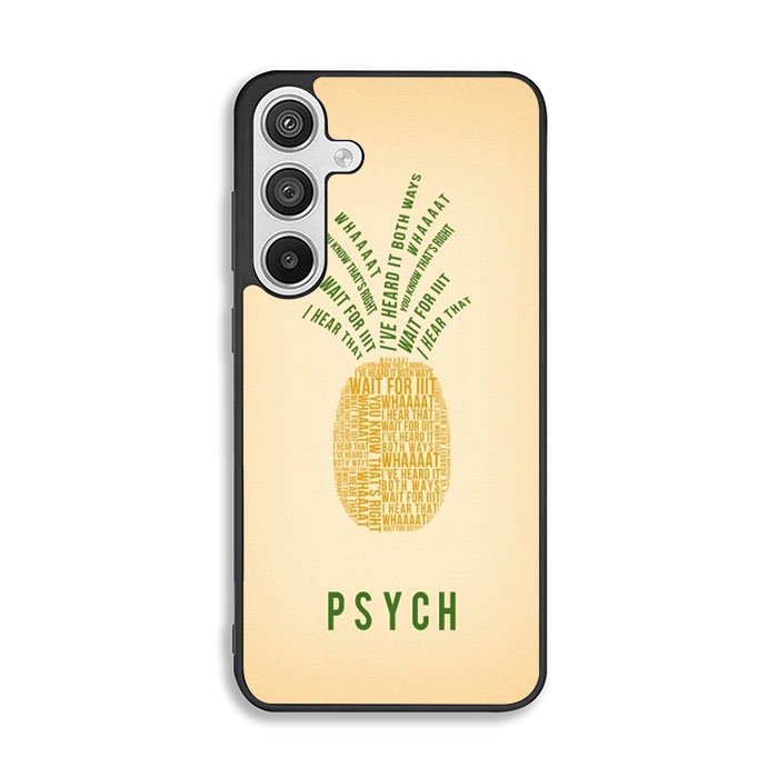 Psych Pineapple Samsung Galaxy A26 5G Case BC1822