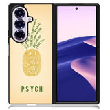 Psych Pineapple Samsung Galaxy Z Fold 7 5G Case BC1822