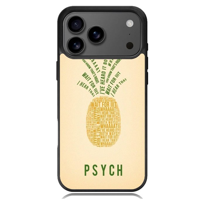 Psych Pineapple iPhone 17 Pro Max Case BC1822