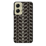 Pattern Orla Kiely Black Case Motorola Moto G Stylus 2024 5G BC1821