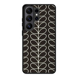 Pattern Orla Kiely Black Samsung Galaxy S26 Ultra Case BC1821