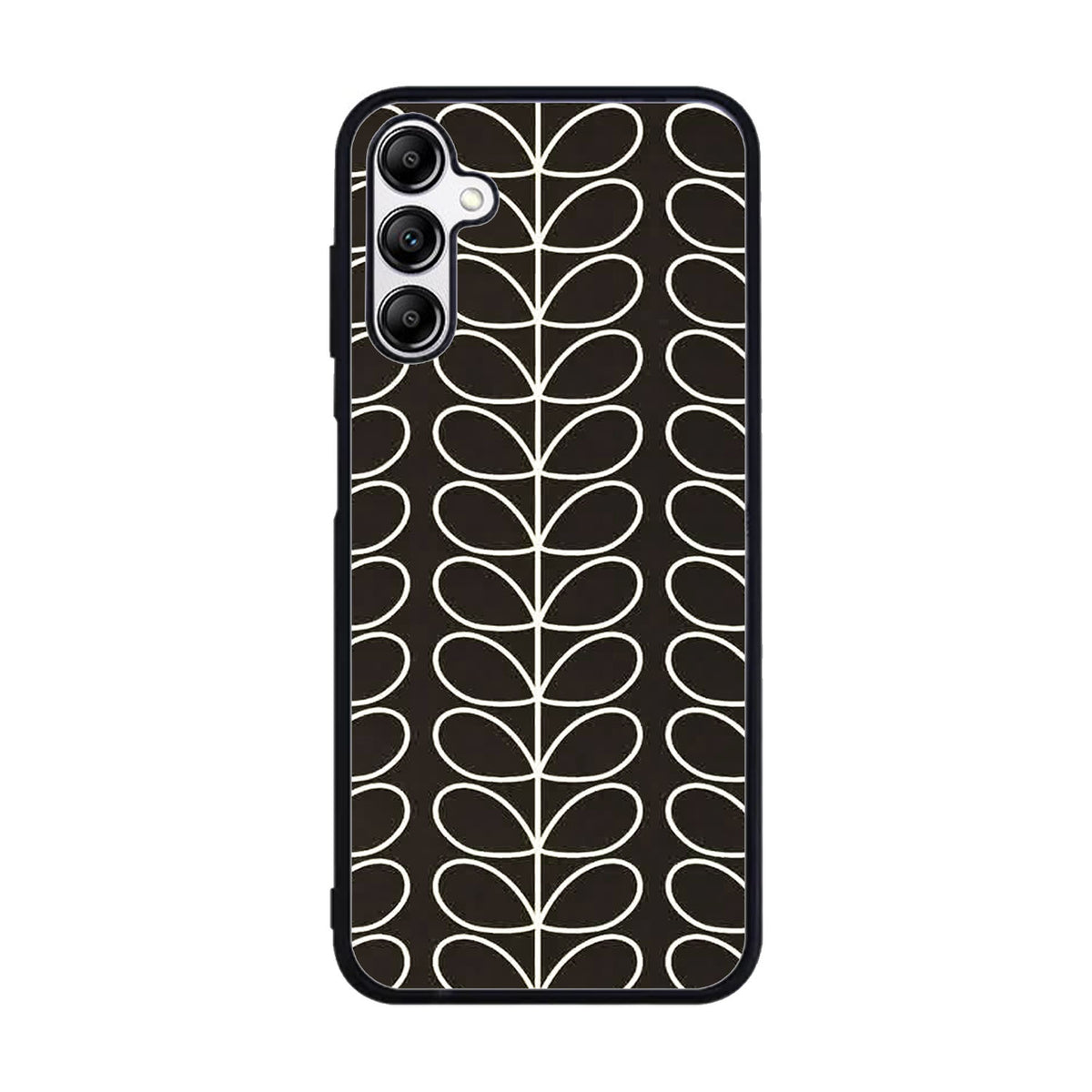 Pattern Orla Kiely Black Case Samsung Galaxy A15 BC1821