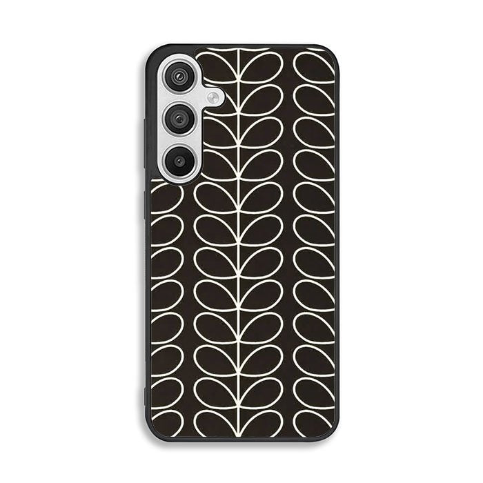 Pattern Orla Kiely Black Samsung Galaxy A26 5G Case BC1821