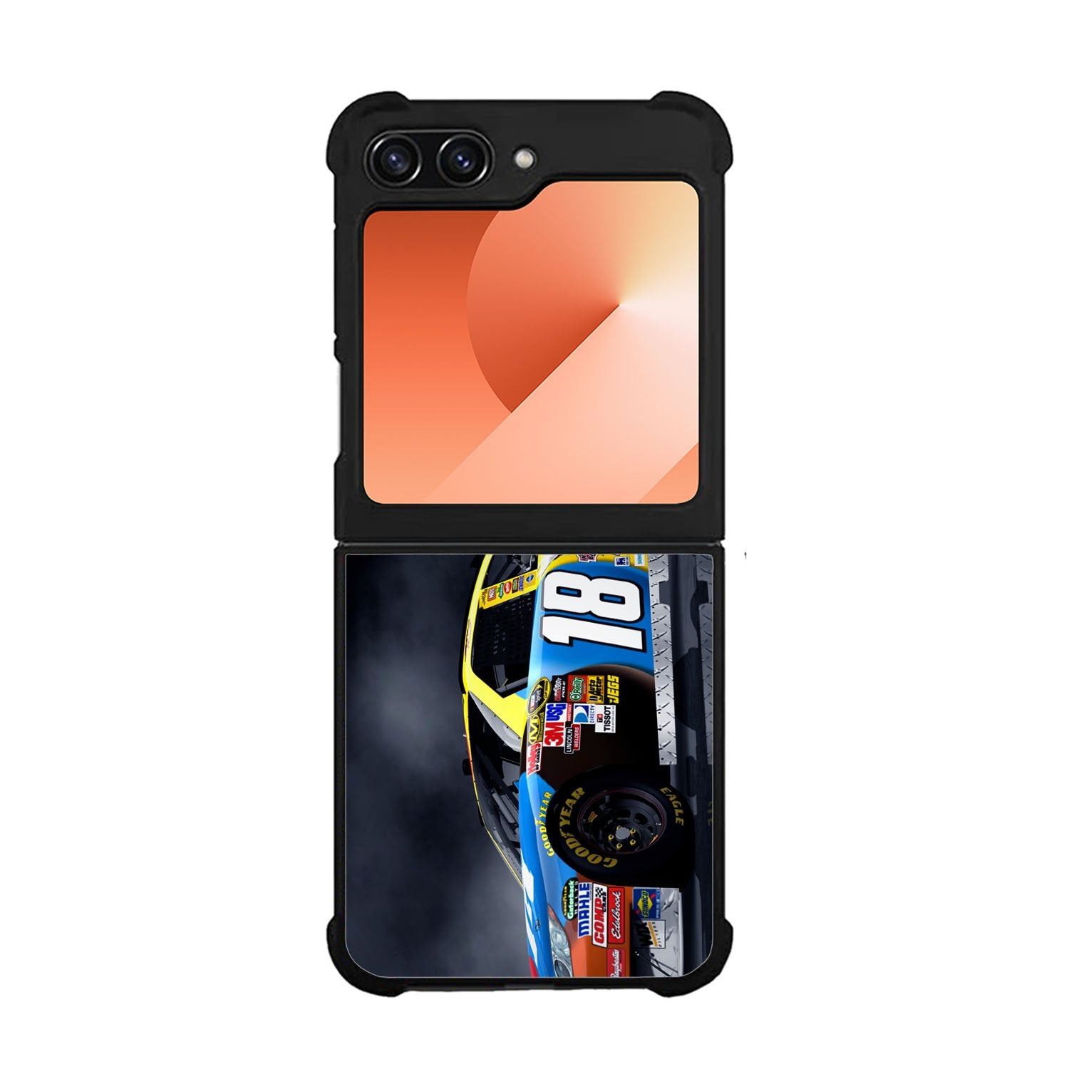 Kyle Bush Nascar Racer Car front Case Samsung Galaxy Z Flip 6 5G BC1824