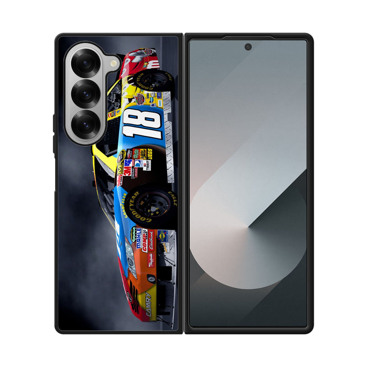 Kyle Bush Nascar Racer Car front Case Samsung Galaxy Z Fold 6 5G BC1824