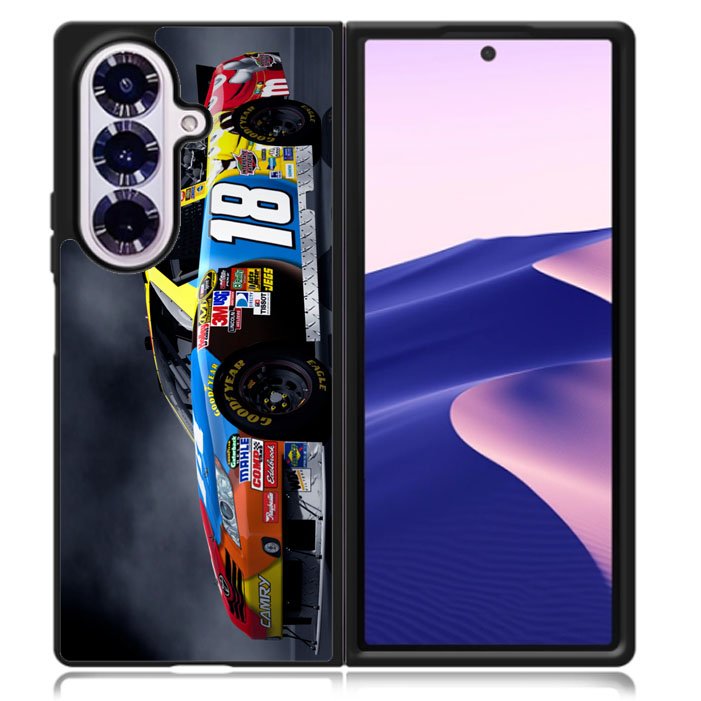 Kyle Bush Nascar Racer Car front Samsung Galaxy Z Fold 7 5G Case BC1824