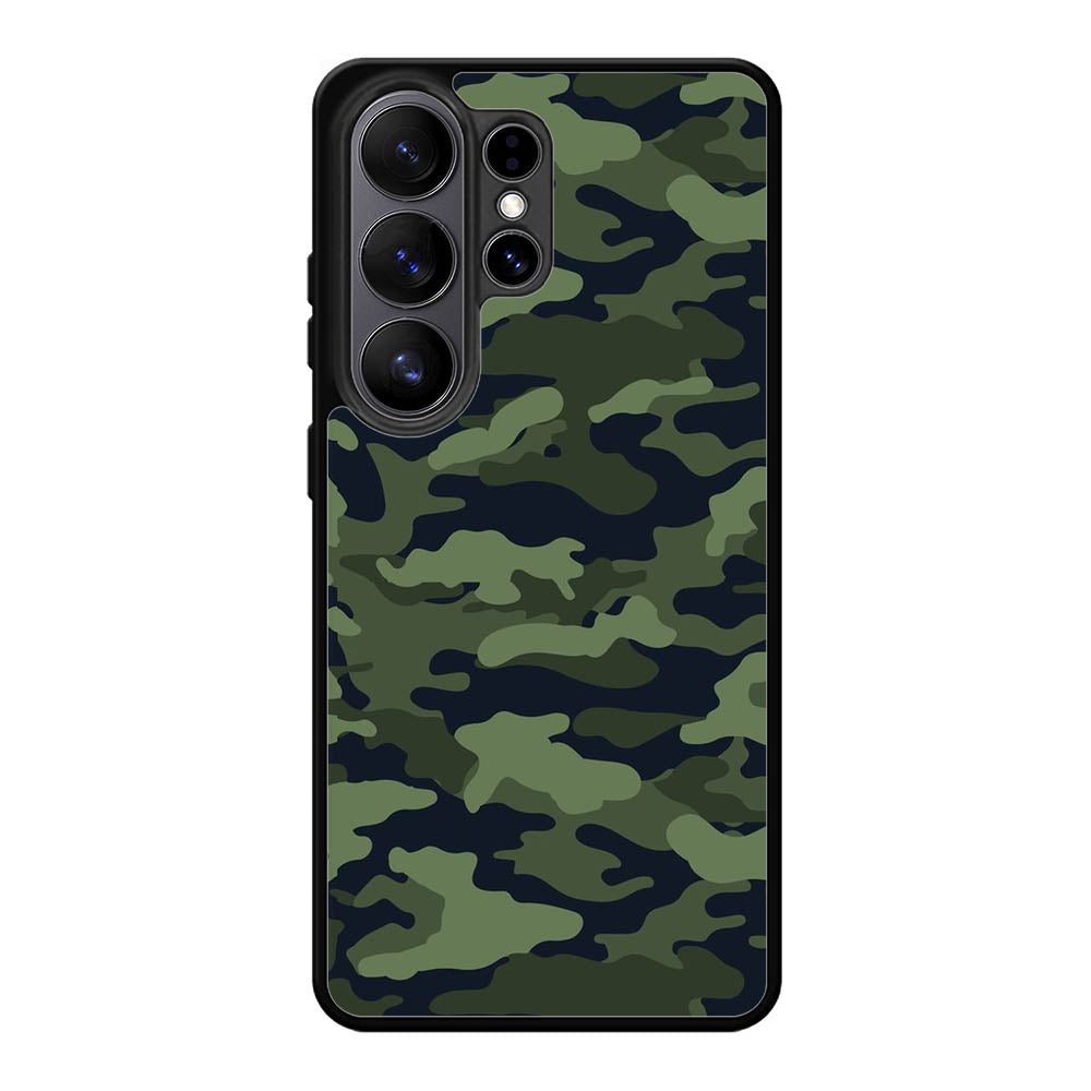Green Camouflage Samsung Galaxy S26 Plus Case DC0741