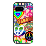 60S PEACE SIGN Google Pixel 10A Case BC3075