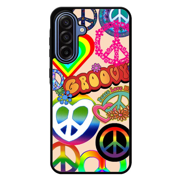 60S PEACE SIGN Samsung Galaxy A17 5G Case BC3075