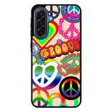 60S PEACE SIGN Samsung Galaxy A17 5G Case BC3075