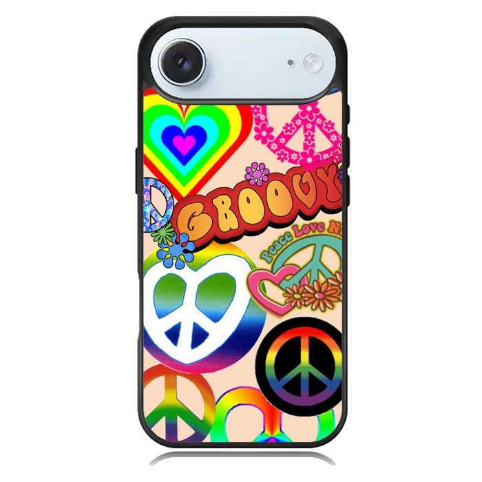 60S PEACE SIGN iPhone 17 Air Case BC3075
