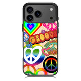 60S PEACE SIGN iPhone 17 Pro Max Case BC3075