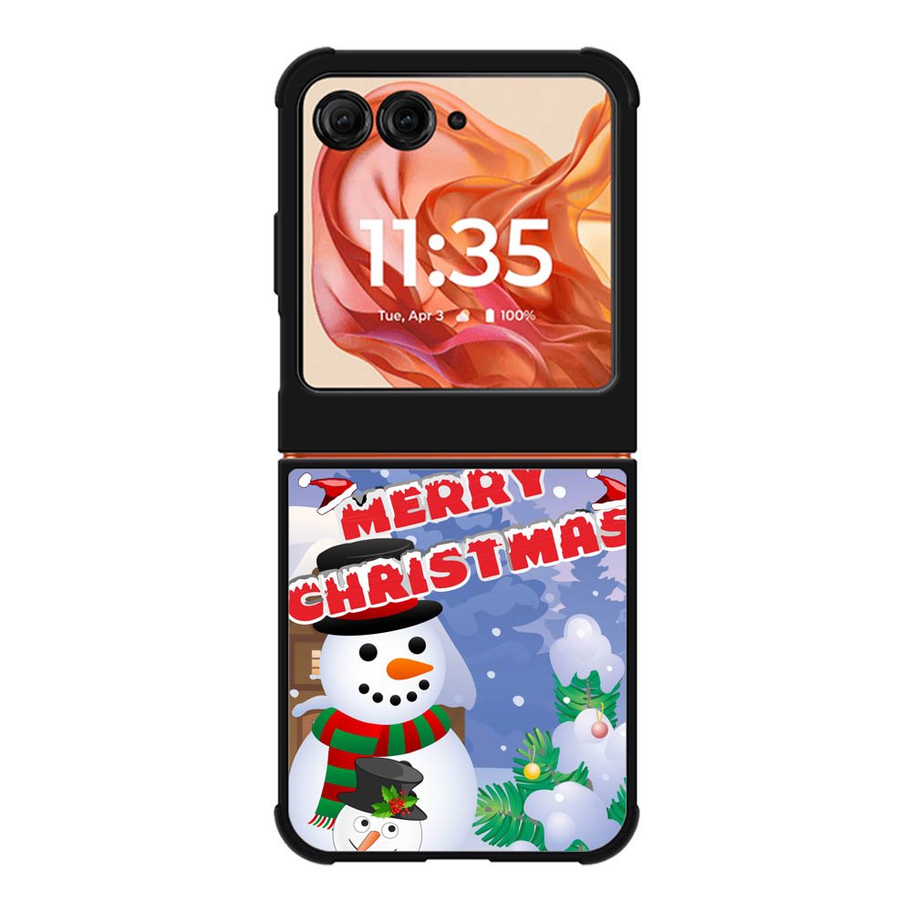 Christmas Snowman Gift Motorola Moto Razr 2025/2024 , Moto Razr 60/50 Case BC3082