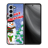 Christmas Snowman Gift Case Samsung Galaxy z Fold 5 5G BC3082