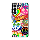 60S PEACE SIGN Samsung Galaxy S26 Case BC3075
