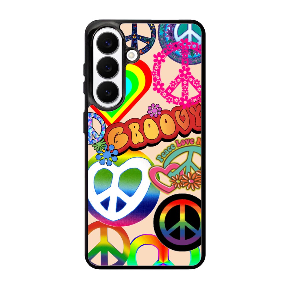 60S PEACE SIGN Samsung Galaxy S26 Plus Case BC3075
