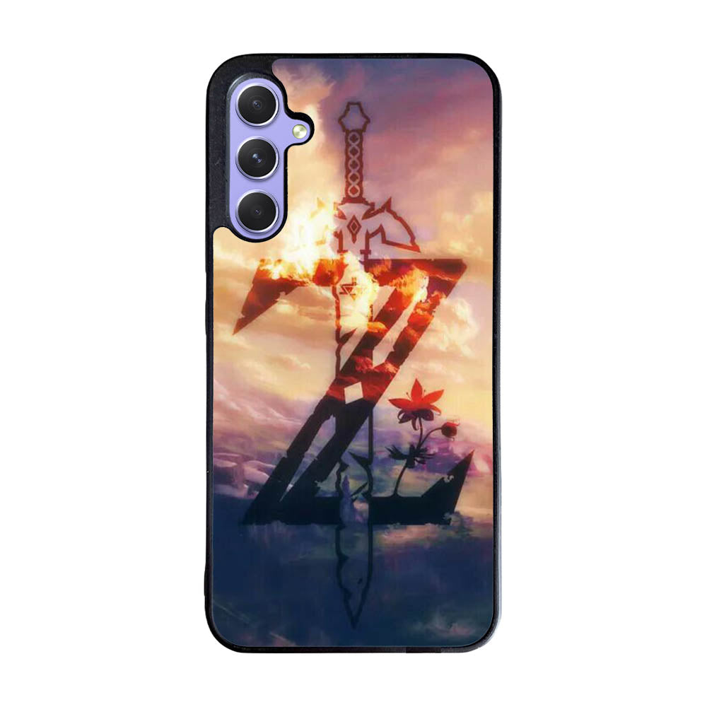 Logo Zelda Breath of the Wild Case Samsung Galaxy A35 5G BC1567