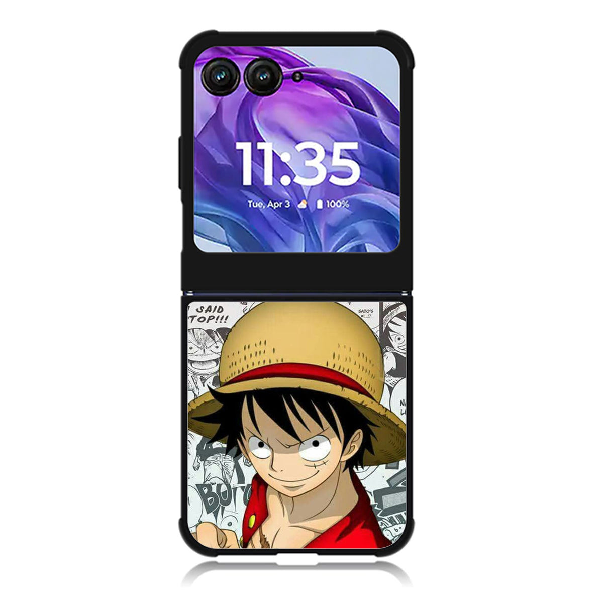 One Piece Luffy comis Motorola Moto Razr 2024 , Moto Razr 50 Case FE1574