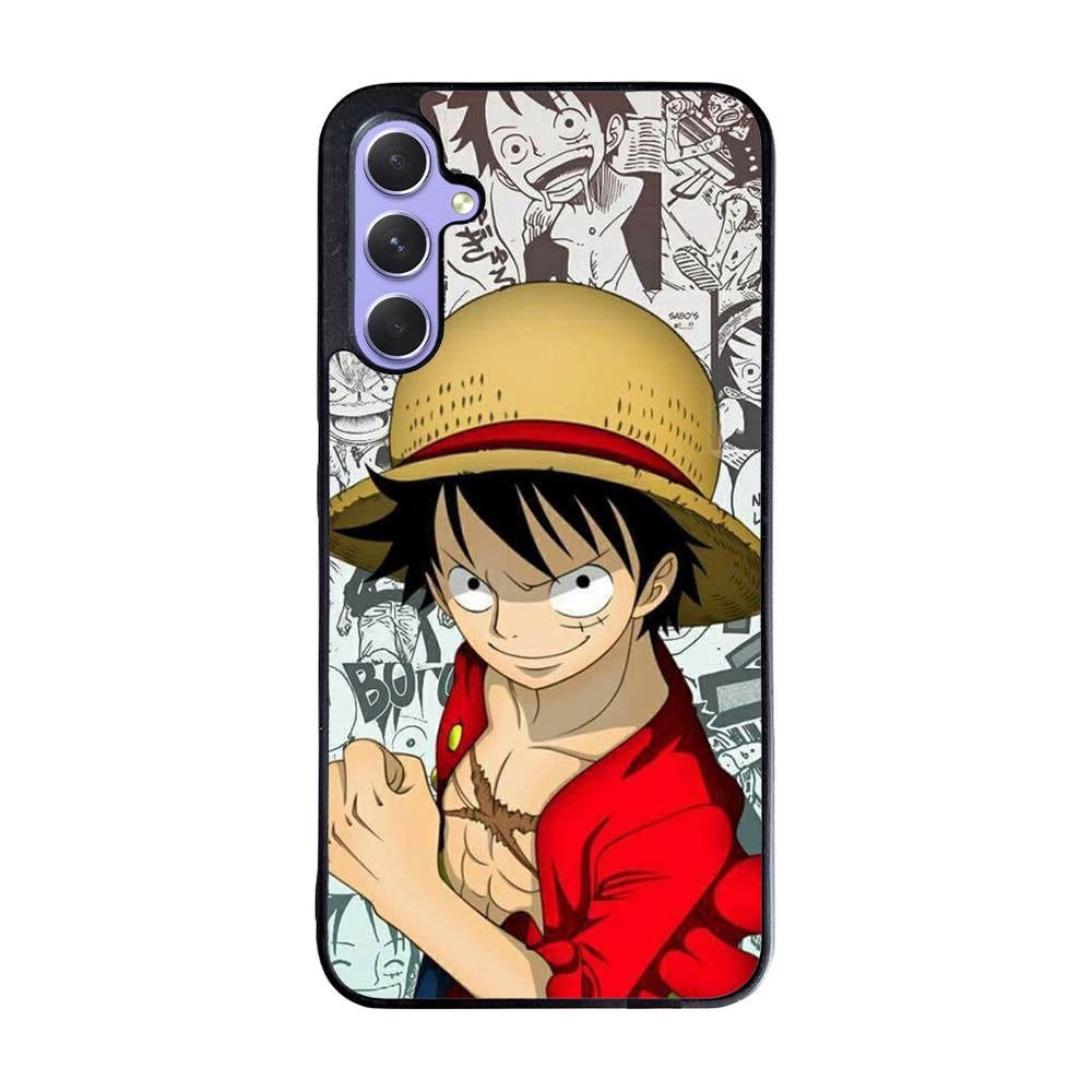 One Piece Luffy comis Case Samsung Galaxy A55 5G BC1574