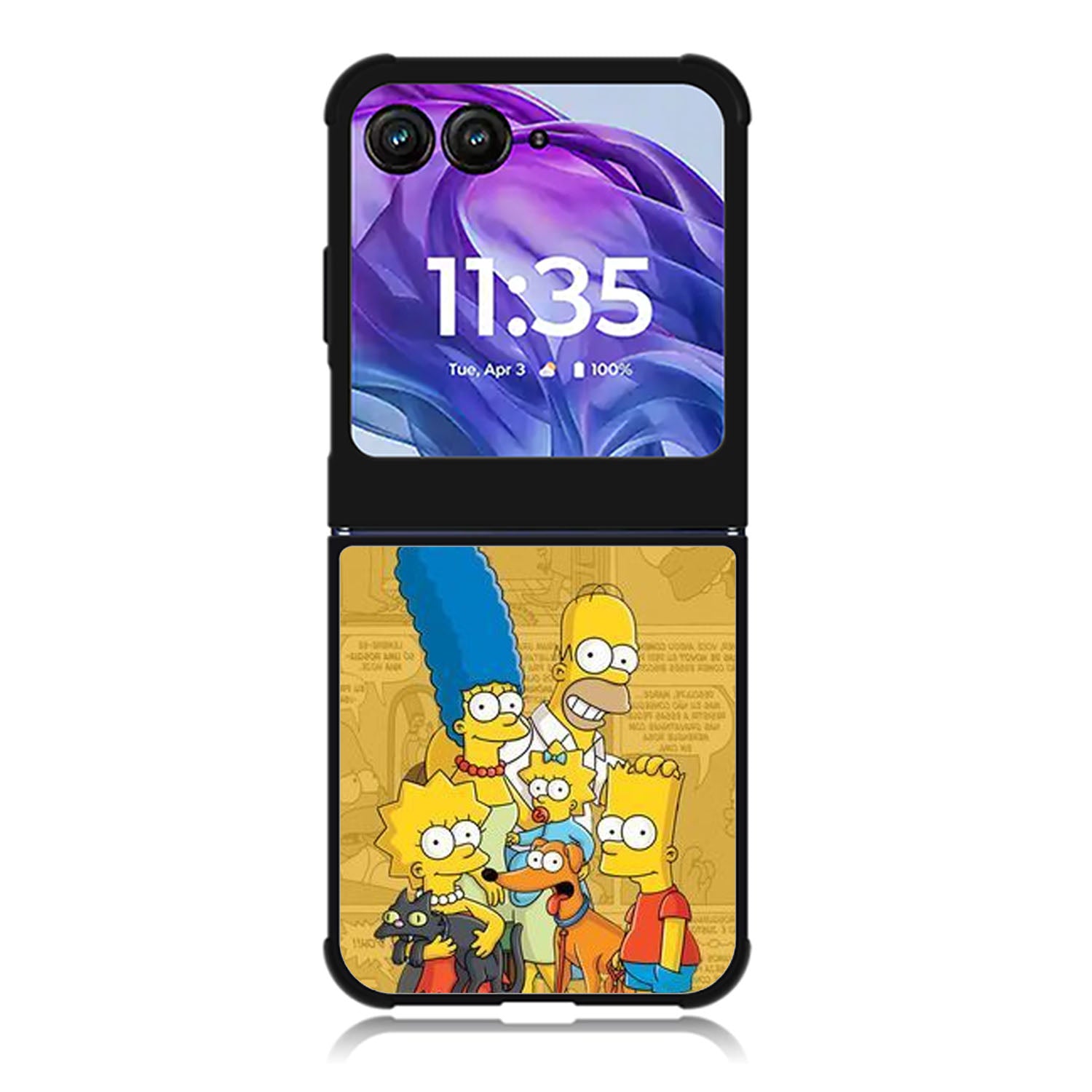 The Simpsons Motorola Moto Razr 2024 , Moto Razr 50 Case FE1590