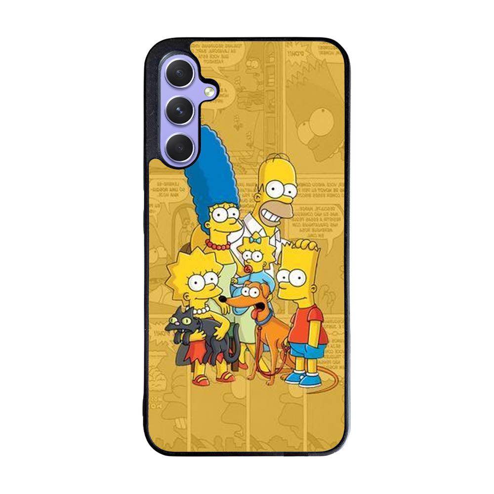 The Simpsons Case Samsung Galaxy A55 5G BC1590