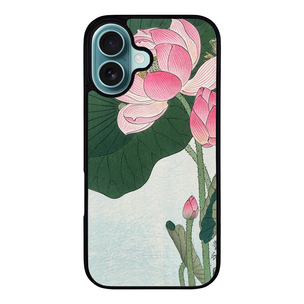 Floral Lotus Japan Art Case Covers iPhone 16 Plus BC0206