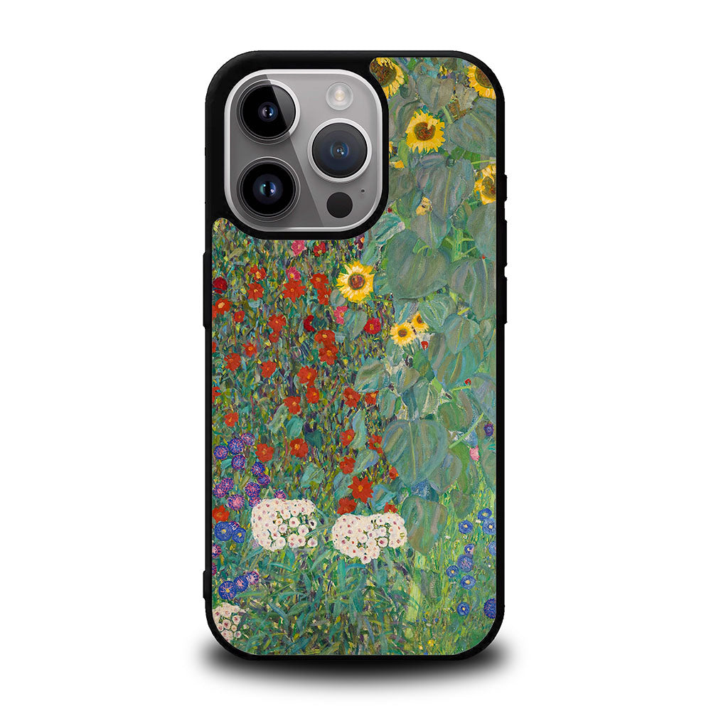 Floral Art Klimt Case Covers iPhone 16 Pro Max BC0236