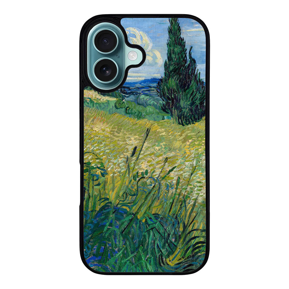 Green Wheat Field Case Covers iPhone 16 Plus BC0241