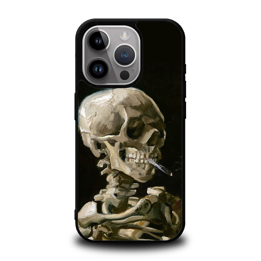 Skeleton Art Van Gogh Case Covers iPhone 16 Pro Max BC0243