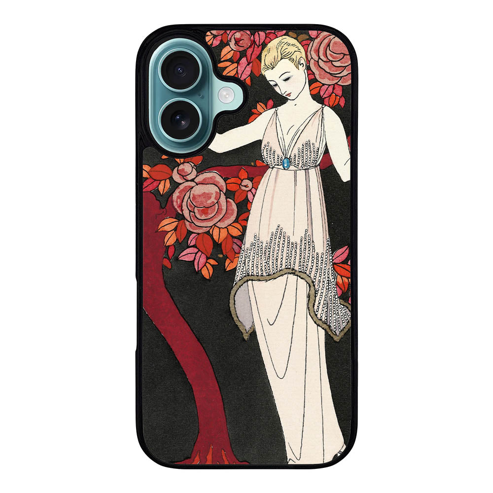 Lady Red Tree Case Covers iPhone 16 Plus BC0280