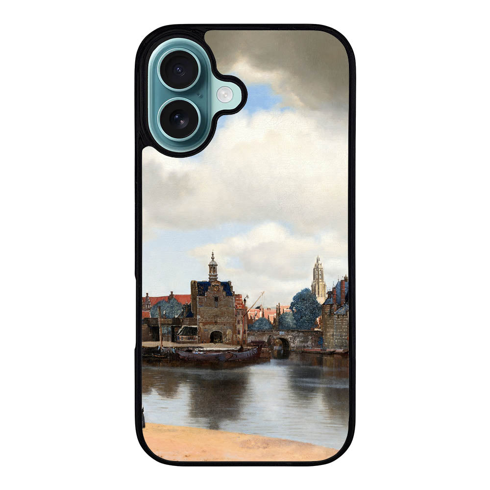 View of Delft Case Covers iPhone 16 BC0283