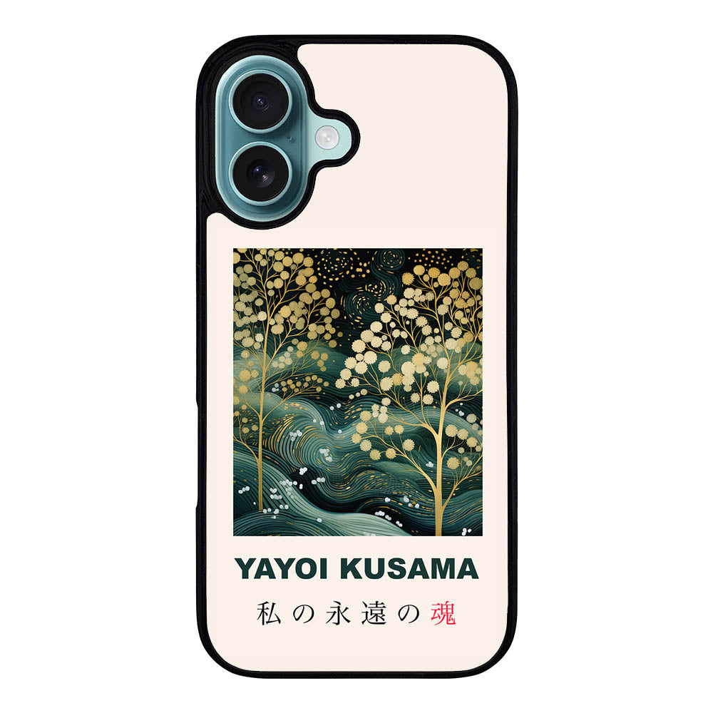 Yayoi Kusama Tree Case Covers iPhone 16 BC0293