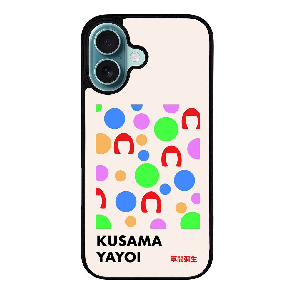 Yayoi Kusama Art Case Covers iPhone 16 BC0294