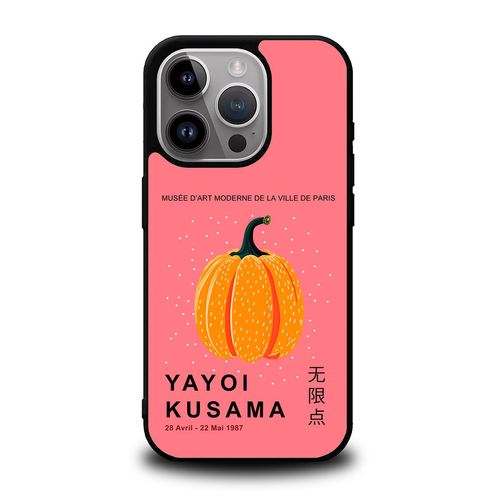 Pumpkin Yayoi Kusama Case Covers iPhone 16 Pro Max BC0302