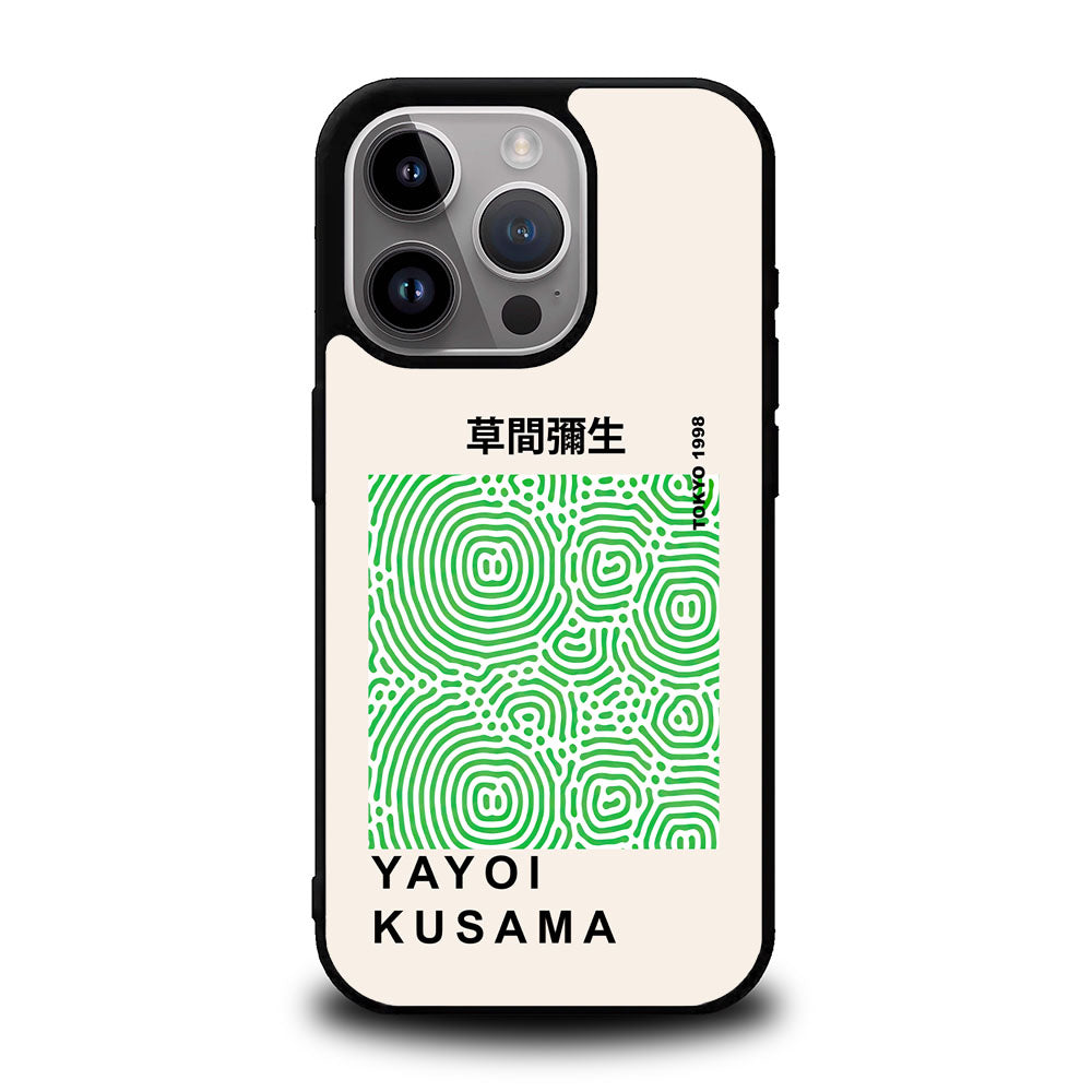 Circle Art Yayoi Kusama Case Covers iPhone 16 Pro BC0304
