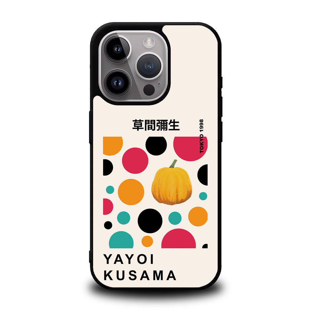 Pumpkin Yayoi Kusama Case Covers iPhone 16 Pro BC0306