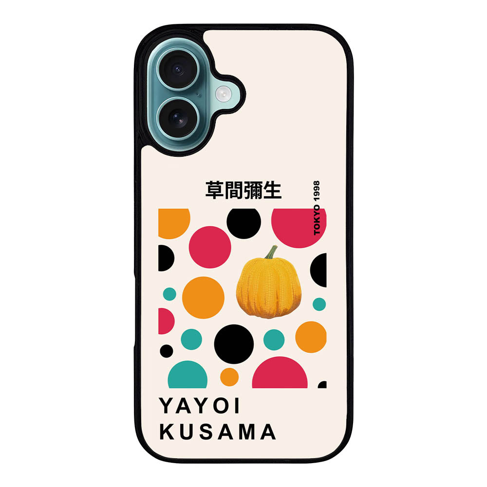 Pumpkin Yayoi Kusama Case Covers iPhone 16 Plus BC0306