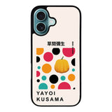 Pumpkin Yayoi Kusama Case Covers iPhone 16 Plus BC0306