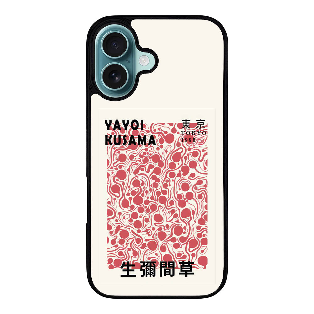 Abstract Art Yayoi Kusama Case Covers iPhone 16 Plus BC0311