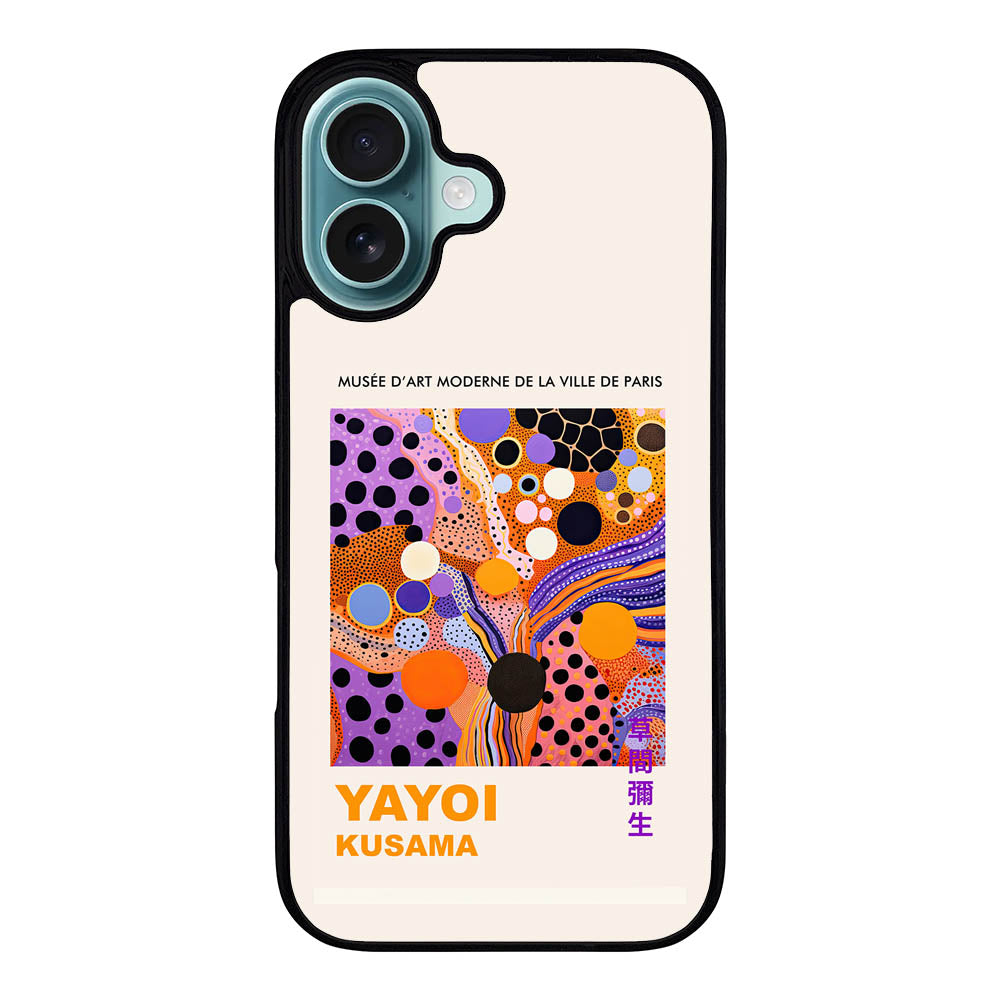 Abstract Art Yayoi Kusama Case Covers iPhone 16 Plus BC0312