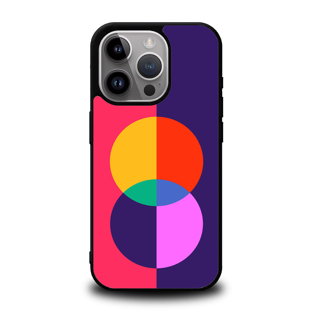 Minimalist Circle Art Case Covers iPhone 16 Pro Max BC0325