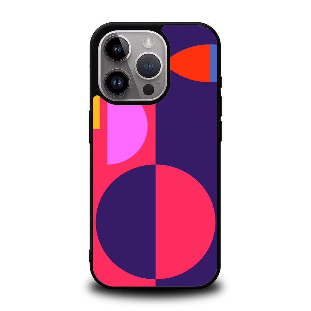Minimalist Circle Art Case Covers iPhone 16 Pro Max BC0326