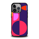 Minimalist Circle Art Case Covers iPhone 16 Pro Max BC0326