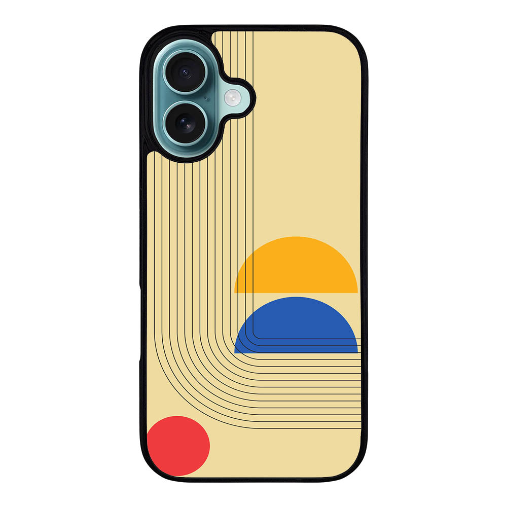 Bauhaus Art Case Covers iPhone 16 Plus BC0332