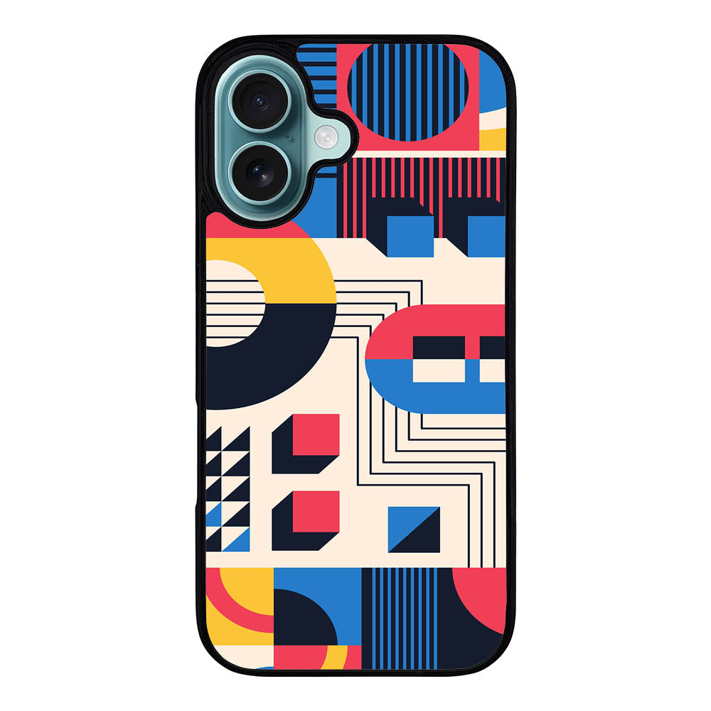 Bauhaus Art Case Covers iPhone 16 Plus BC0343